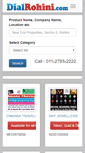 Mobile Screenshot of dialrohini.com